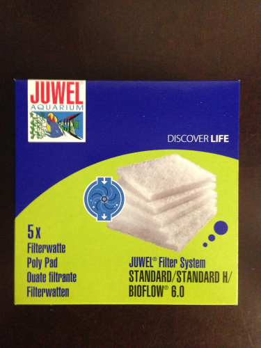 Juwel Filterwatte Bioflow 6.0 / Compact 5er (€0,50/Stk)