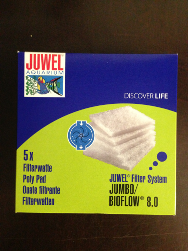 Juwel Filterwatte Bioflow 8.0 / Compact 5er (€0,60/Stk)